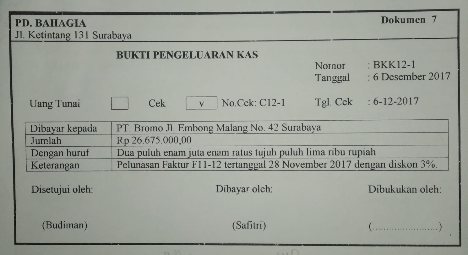 Begini Buat Buku Pengeluaran Kas Mudah Gampang Dan Benar